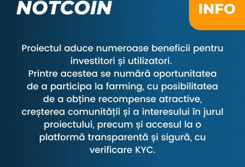 Ce este NotCoin, al 54-lea proiect lansat de Binance Launchpool