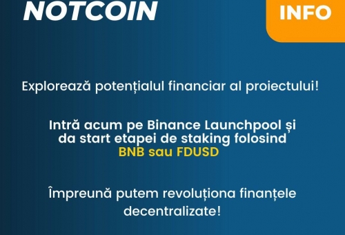 Ce este NotCoin, al 54-lea proiect lansat de Binance Launchpool